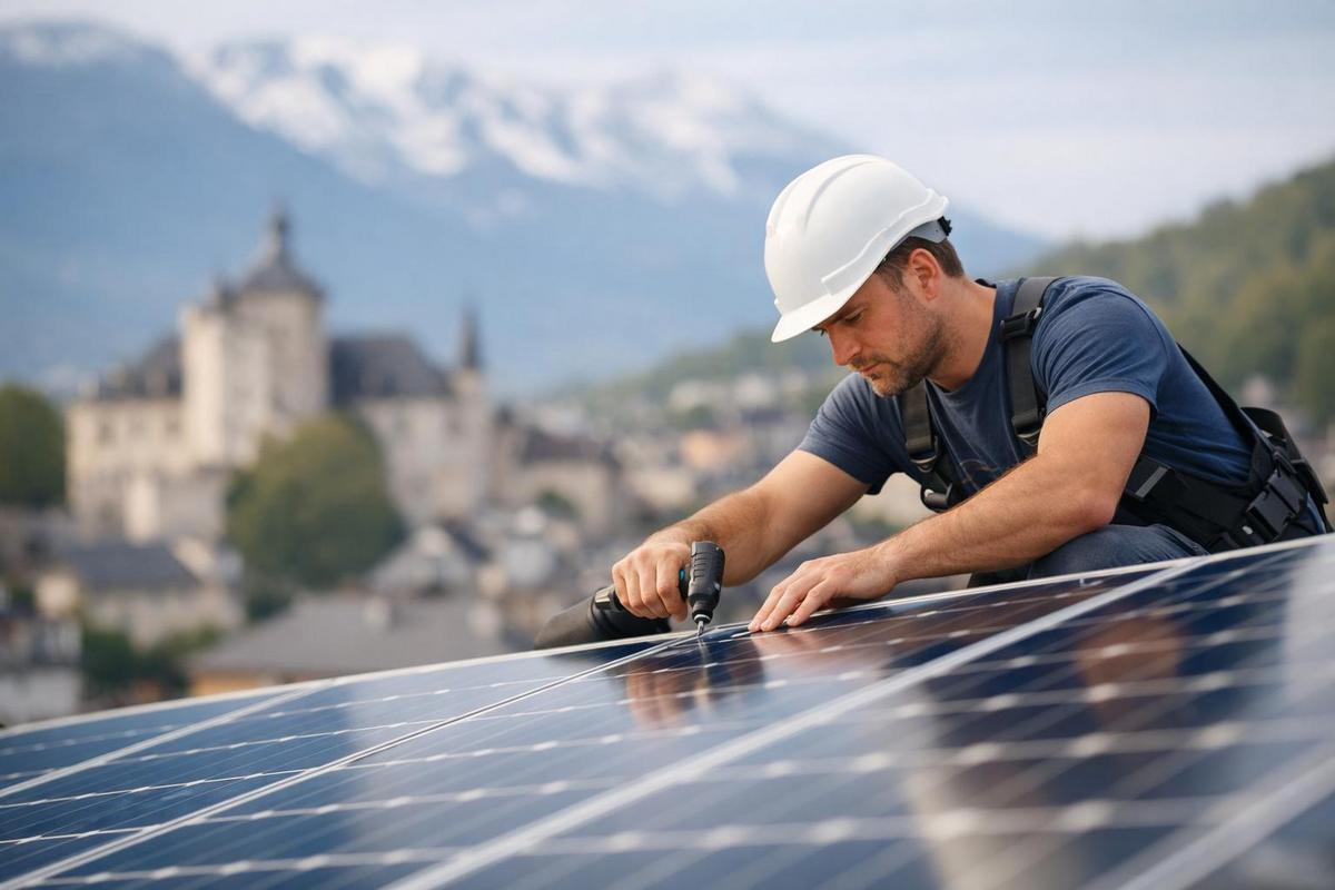 Installateur panneaux solaires à Chambéry : guide pour choisir le bon professionnel